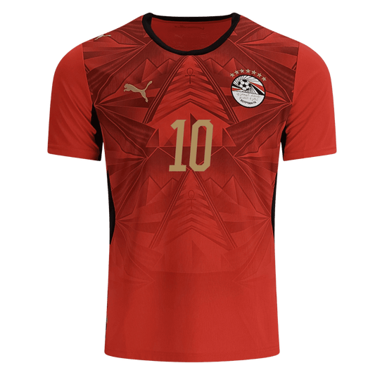 M.SALAH #10 Egypte Thuis Tenue - Wereldbeker 2026 Rood