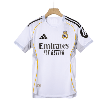 TCHOUAMENI #14 Real Madrid Domicile Maillot 2025/26 Blanc Authentique