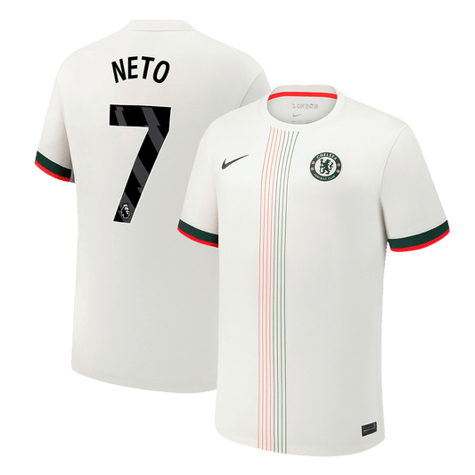 NETO #7 Chelsea Uitshirt 2025/26 Wit