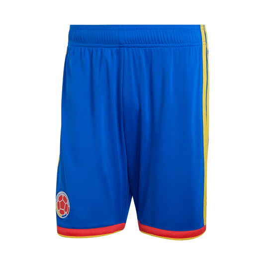 Colombia Thuisshort WK 2026 Blauw