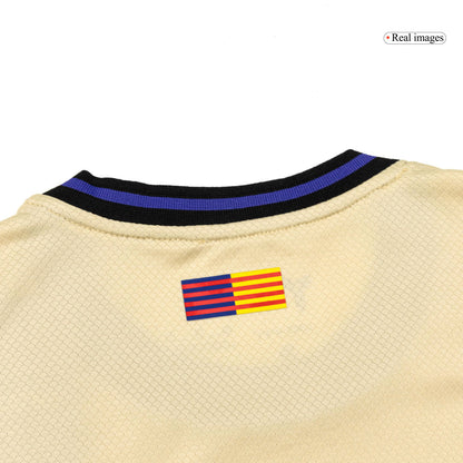 Barcelona Uit Thuisshirt Kit 2025/26 Junior Geel&Zwart