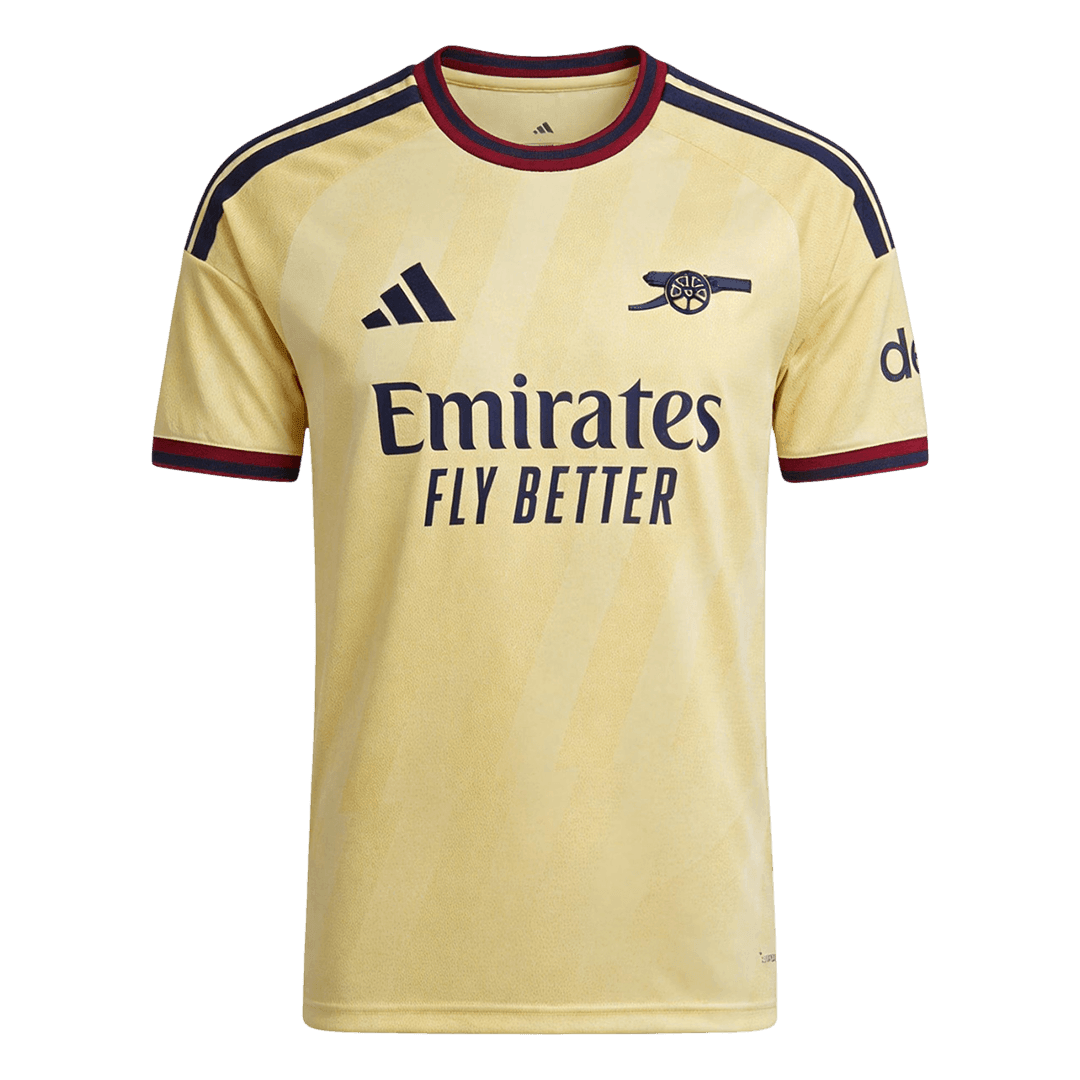 ØDEGAARD #8 Arsenal Third Maillot 2026/27 Jaune Joueur - UCL