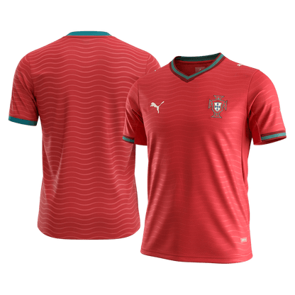 Portugal Domicile Maillot Coupe du Monde 2026 Rouge Grande Taille