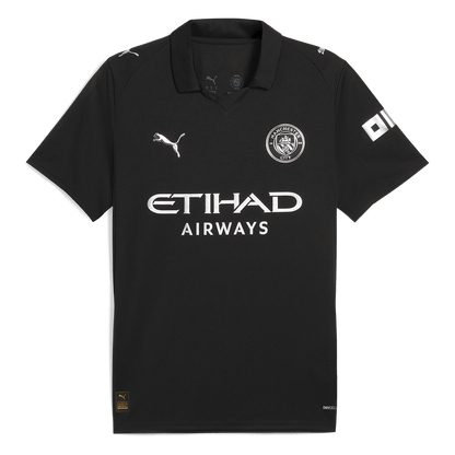 REIJNDERS #4 Manchester City Uitshirt 2025/26 Zwart