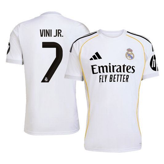 VINI JR. #7 Real Madrid Thuisshirt 2025/26