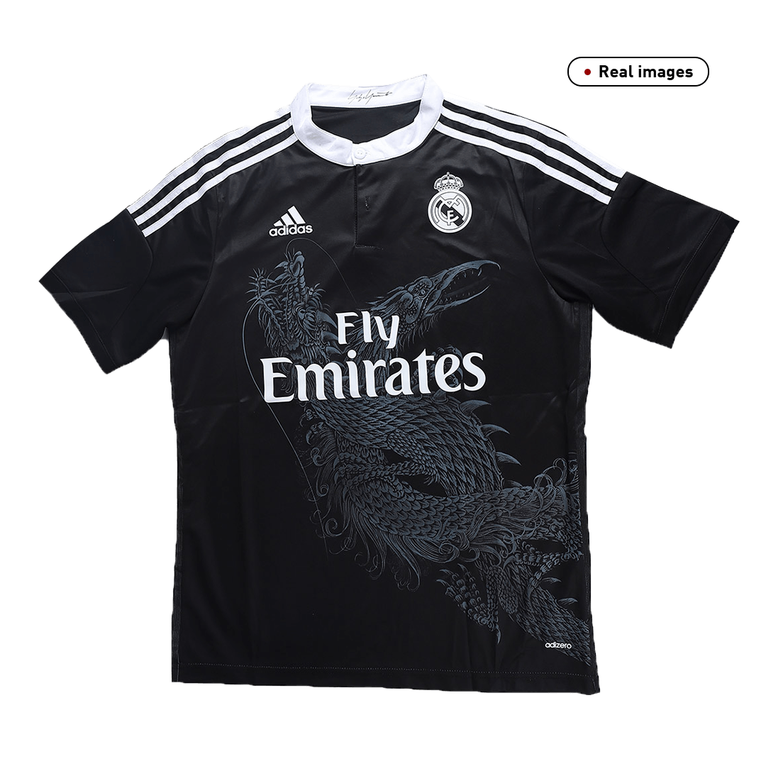 SERGIO RAMOS #4 Retro Real Madrid Third Maillot 2014/15