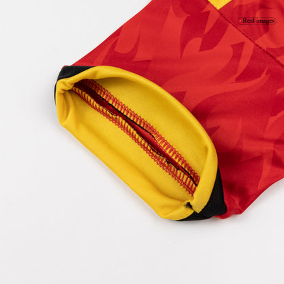 België Thuistenue Kit - Wereldkampioenschap 2026 Kinder Rood