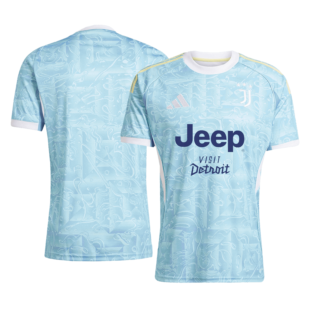 Juventus Uit Tenue Kit 2025/26 Blauw