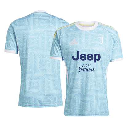 Juventus Uit Tenue Kit 2025/26 Blauw