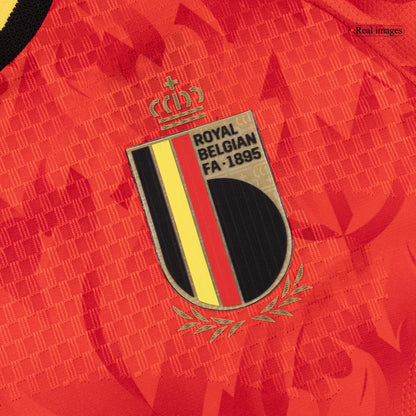 LUKAKU #9 Belgique Domicile Maillot - Coupe du Monde 2026 Rouge Joueur