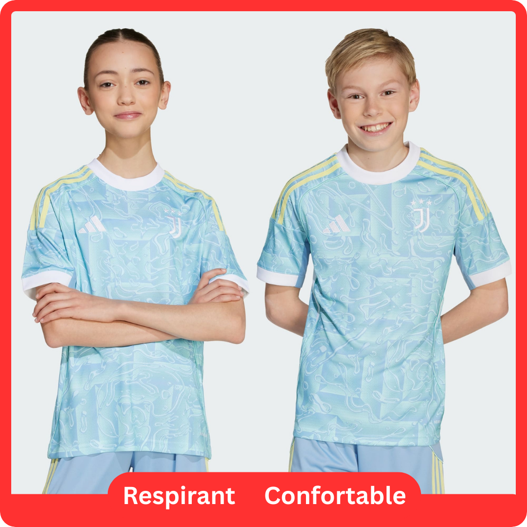 Juventus Uit tenue shirt 2025/26 Junior Blauw