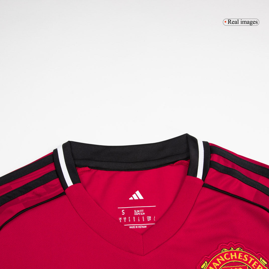 ŠEŠKO #30 Manchester United Thuisshirt 2025/26 Rood - Super Groot