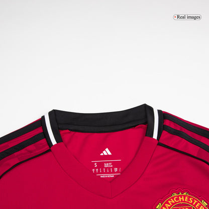 MOUNT #7 Manchester United Domicile Maillot 2025/26 Rouge - Super
