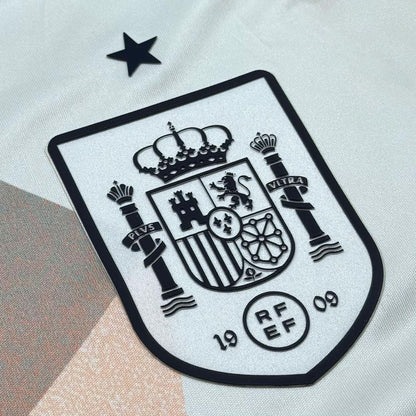 Spanje Voetbalshirt Uit Thuisshirt 2025 - Vrouwen Euro Grote Maat