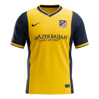 Retro Atlético Uitshirt 2013/14 Geel
