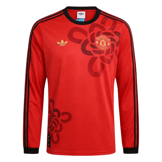 Manchester United Thuisshirt Lange Mouwen 2025/26 Rood
