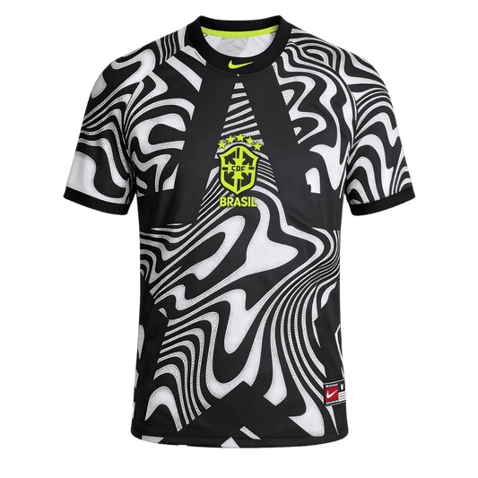Brazilië Shirt - Wereldkampioenschap 2026 Zwart &Wit