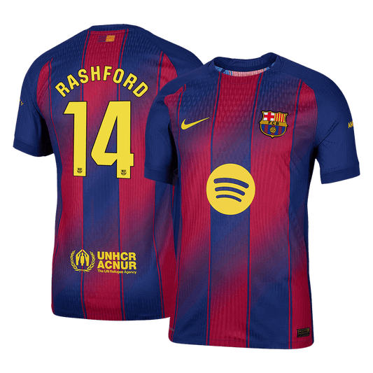 RASHFORD #14 Barcelona Thuisshirt 2025/26 Authentiek