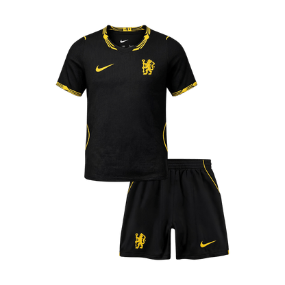 Vente Flash Chelsea Extérieur Maillot Kit 2026/27 Enfant Noir