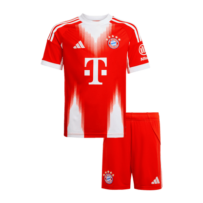 Vente Flash Munich Domicile Maillot Kit 2025/26 Enfant Rouge