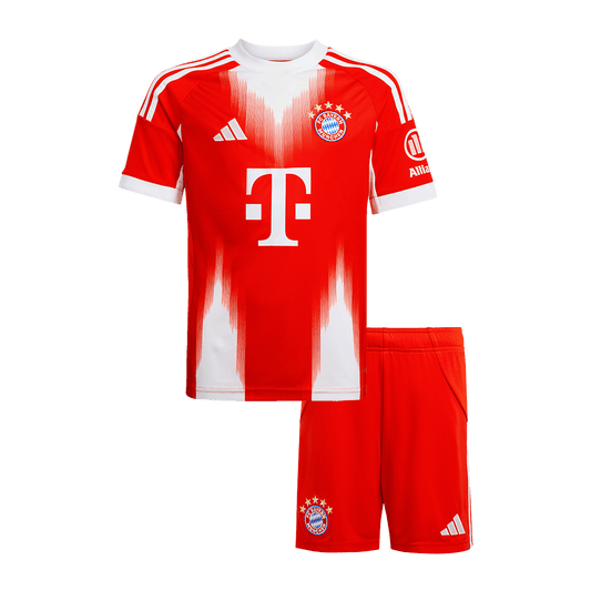 Vente Flash Munich Domicile Maillot Kit 2025/26 Enfant Rouge