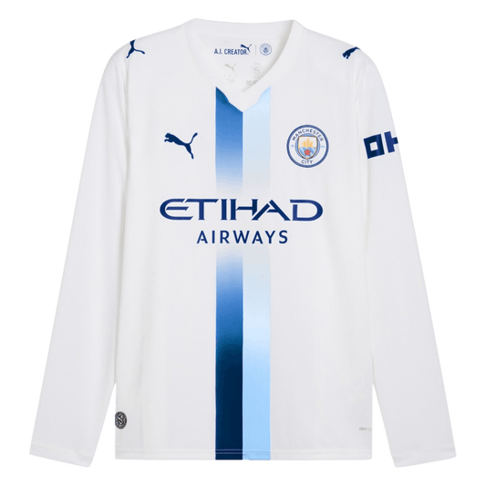 Manchester City Third Maillot Manches Longues 2026/27 Blanc