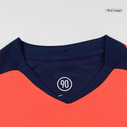 PEDRI #8 Barcelone Third Maillot 2025/26 Orange - UCL