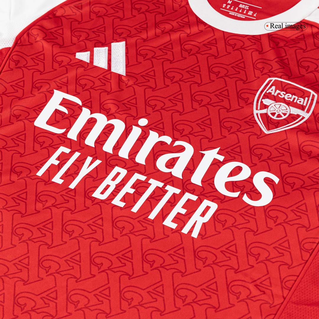 Arsenal Thuisshirt Kit 2025/26 Rood - Super
