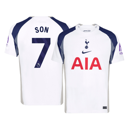 Zijn #7 Tottenham Hotspur Thuisshirt 2025/26 Grote Maten
