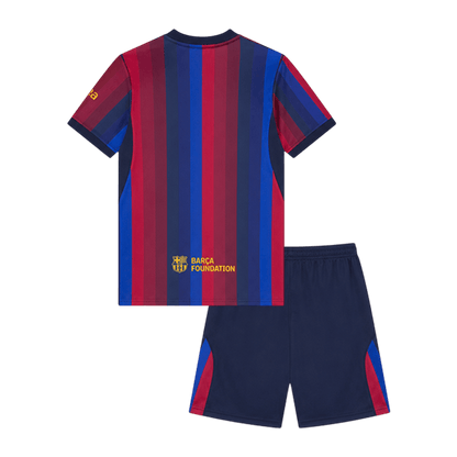 Barcelone Domicile Maillot Kit 2026/27 Enfant Rouge&Bleu - Super