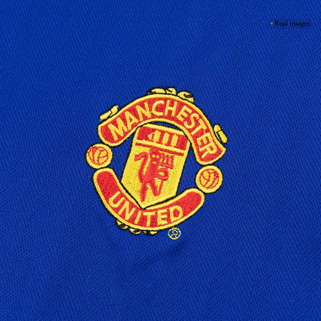 Retro Manchester United Uitshirt 2005/06 Blauw