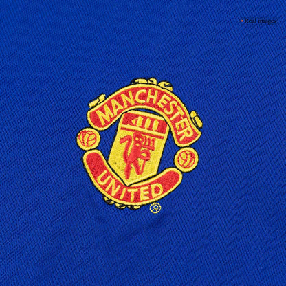 Retro Manchester United Uitshirt 2005/06 Blauw