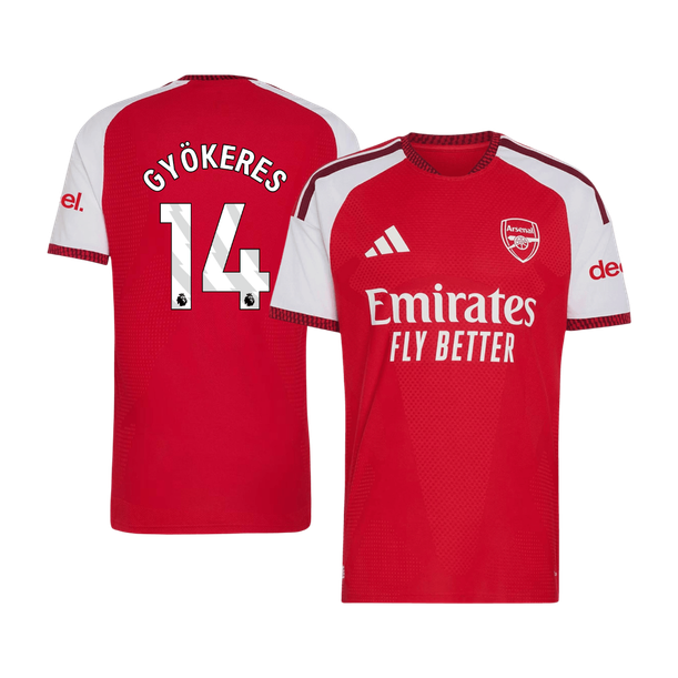 GYÖKERES #14 Arsenal Domicile Maillot 2026/27 Rouge Joueur