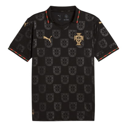 Portugal WK 2026 Shirt Zwart Grote Maat