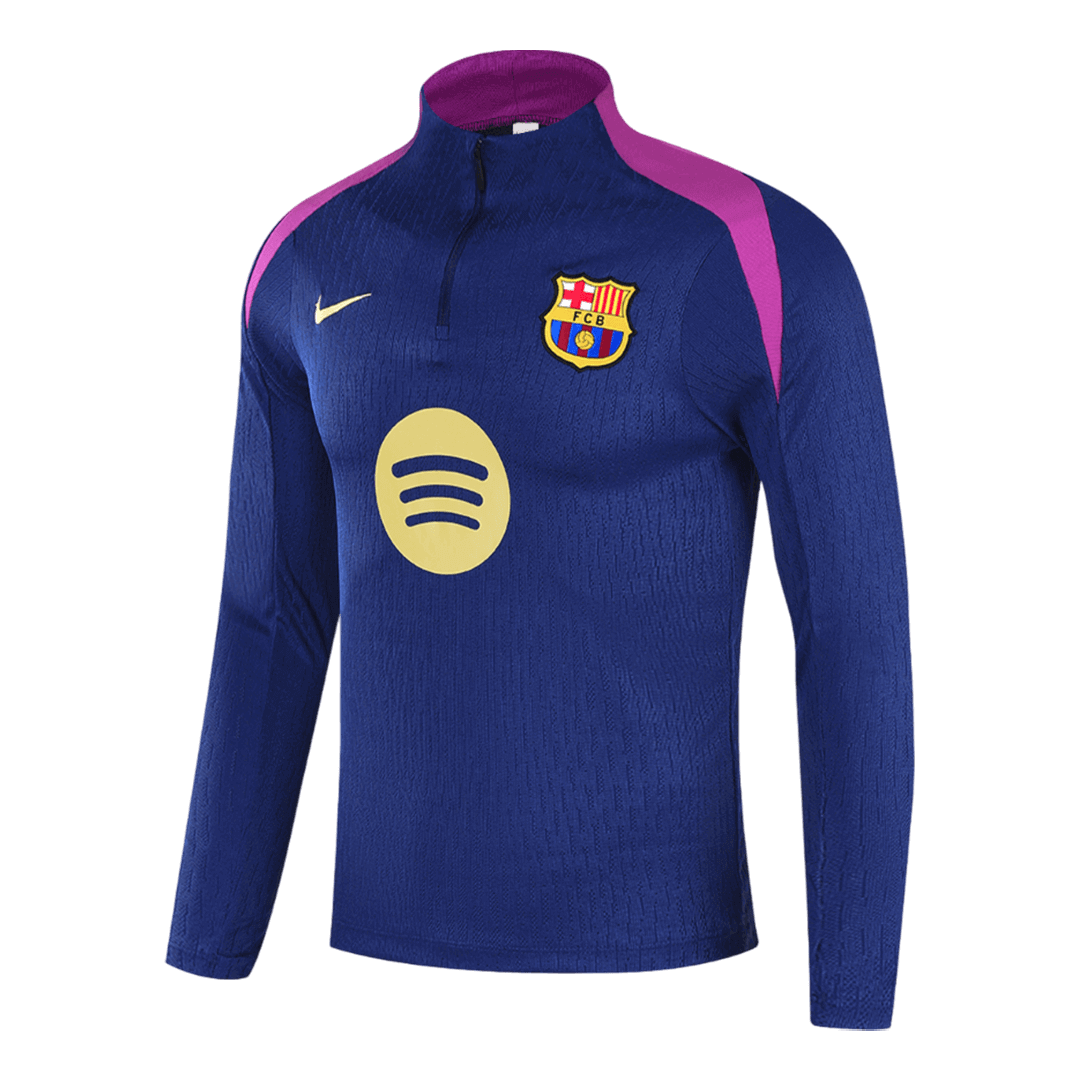 Barcelona Sweatshirt Kit 2025/26 Marineblauw voor kinderen