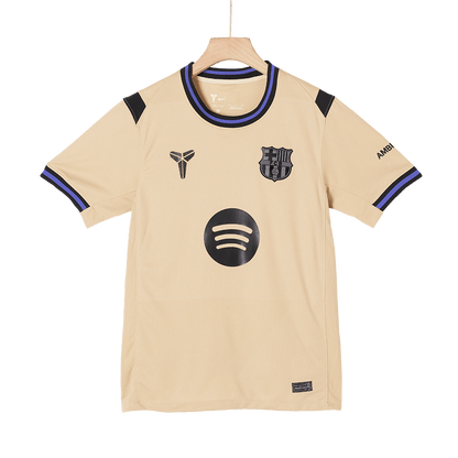 LEWANDOWSKI #9 Barcelone Extérieur Maillot 2025/26 Jaune - UCL