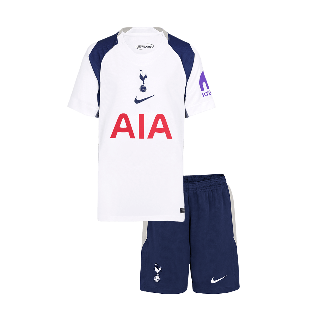 Vente Flash Tottenham Hotspur Domicile Maillot Kit 2025/26 Enfant Blanc