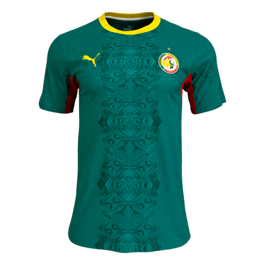 Senegal Uit Thuisshirt Wereldbeker 2026 Groen Speler