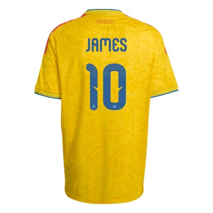 JAMES #10 Colombia Thuis tenue WK 2026 Geel