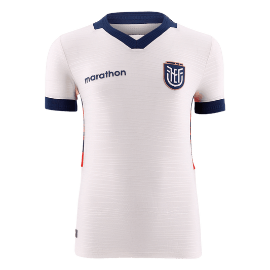 Ecuador Derde Shirt - Wereldkampioenschap 2026 Wit Grote Maat