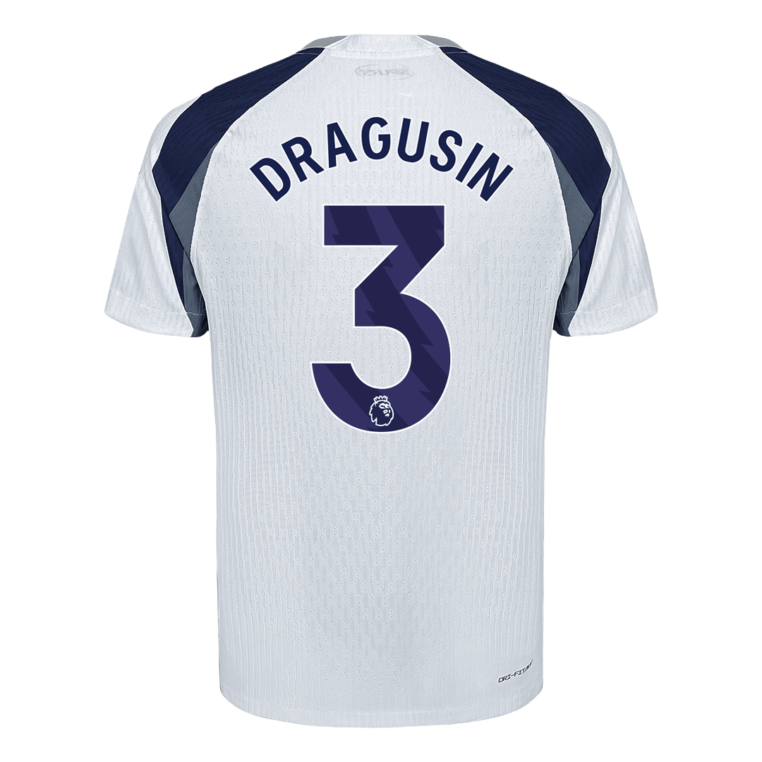 DRAGUSIN #3 Tottenham Hotspur Thuisshirt 2025/26 Wit Speler