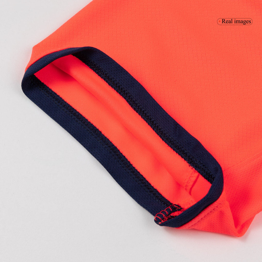 LAMINE YAMAL #10 Barcelone Third Maillot 2025/26 Orange - UCL