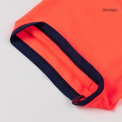 LAMINE YAMAL #10 Barcelone Third Maillot 2025/26 Orange - UCL