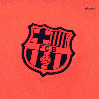 F.DE JONG #21 Barcelone Third Maillot 2025/26 Orange - UCL