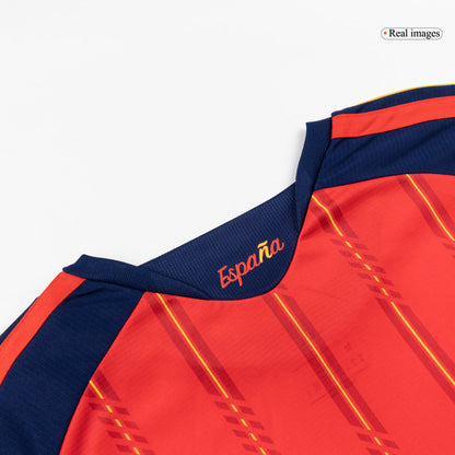 OLMO #10 Espagne Domicile Maillot 2 Stars - Champion Edition - Coupe du Monde 2026 Rouge