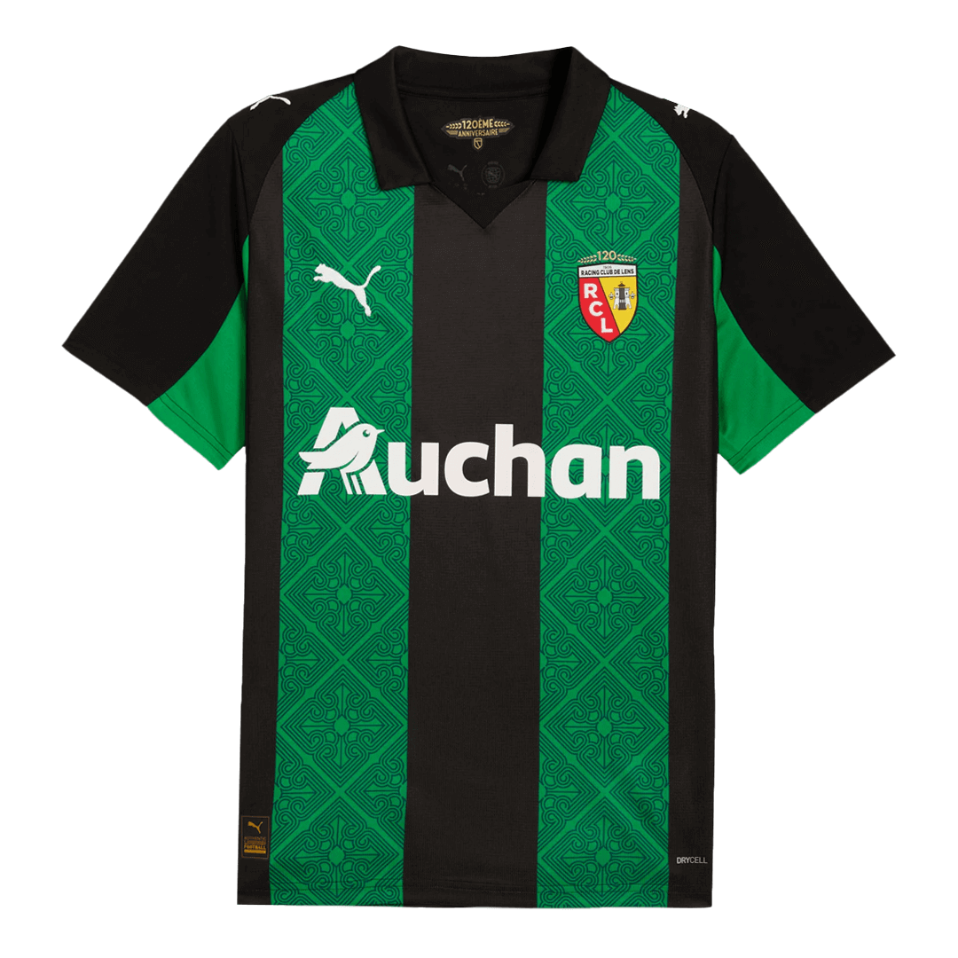 RC Lens Uitshirt 2025/26 Groen&Zwart