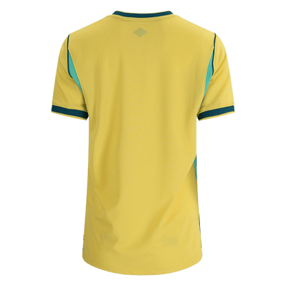 Vente Flash Femme Brésil Domicile Maillot - Coupe du Monde 2026 Jaune