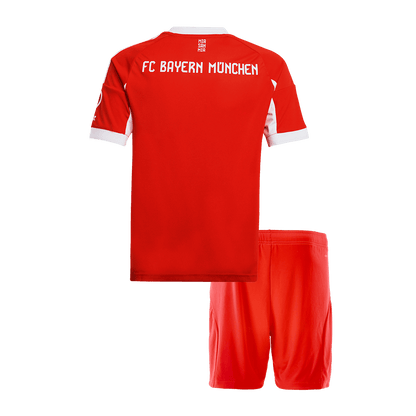 Vente Flash Munich Domicile Maillot Kit 2025/26 Enfant Rouge