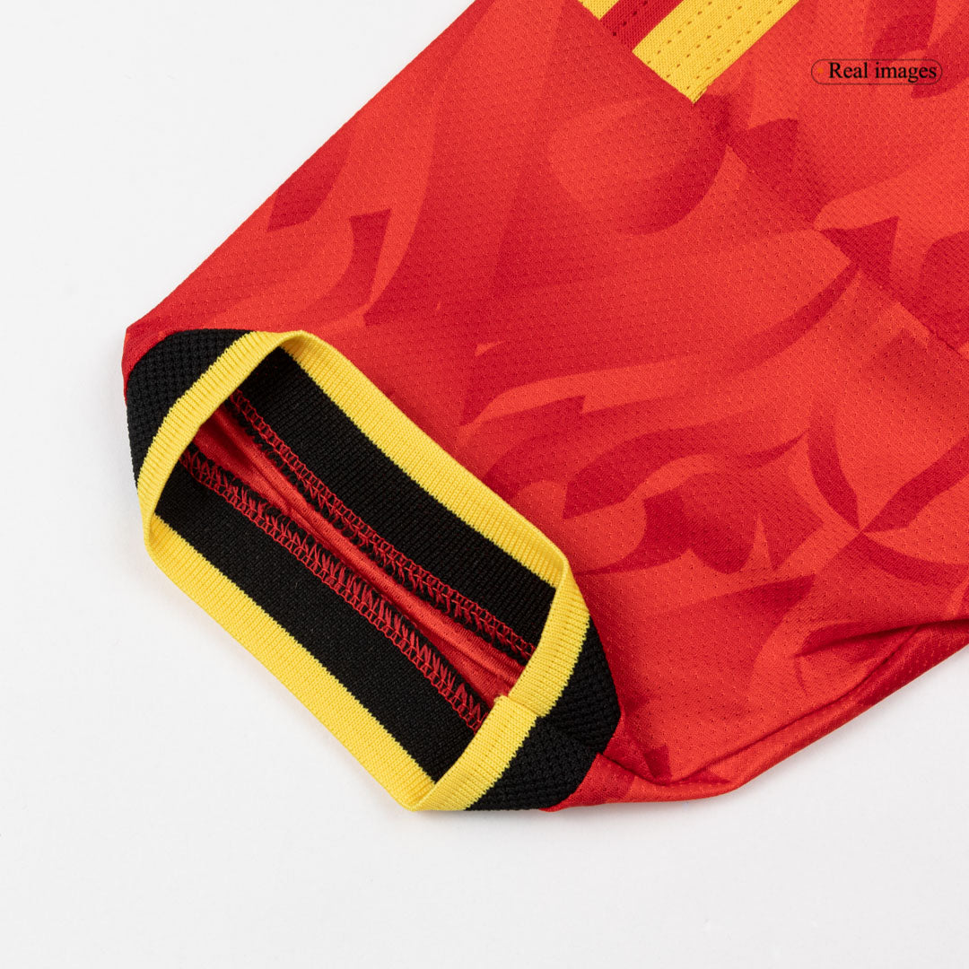 LUKAKU #9 Belgique Domicile Maillot - Coupe du Monde 2026 Rouge Joueur