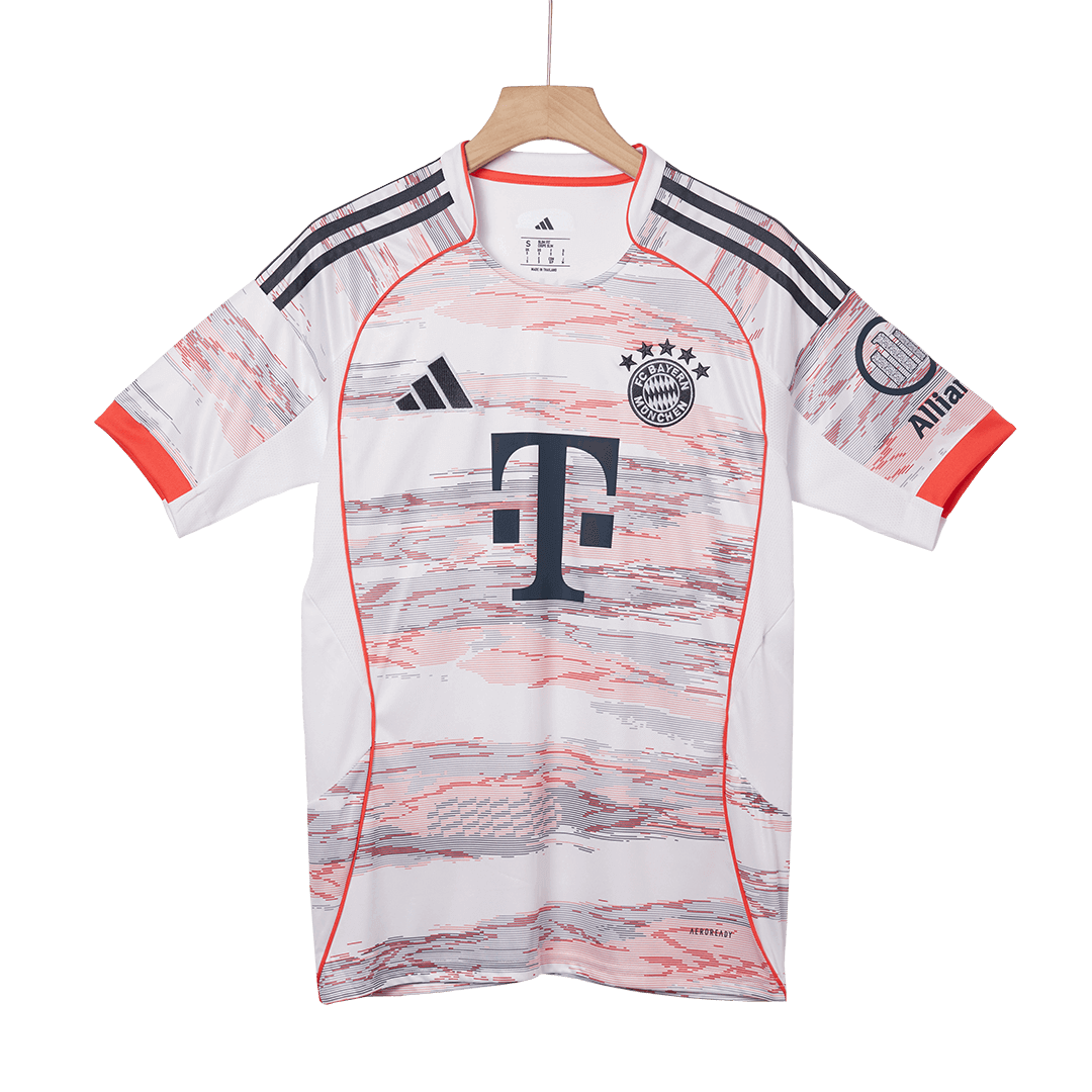 UPAMECANO #2 Munich Extérieur Maillot 2025/26 Blanc